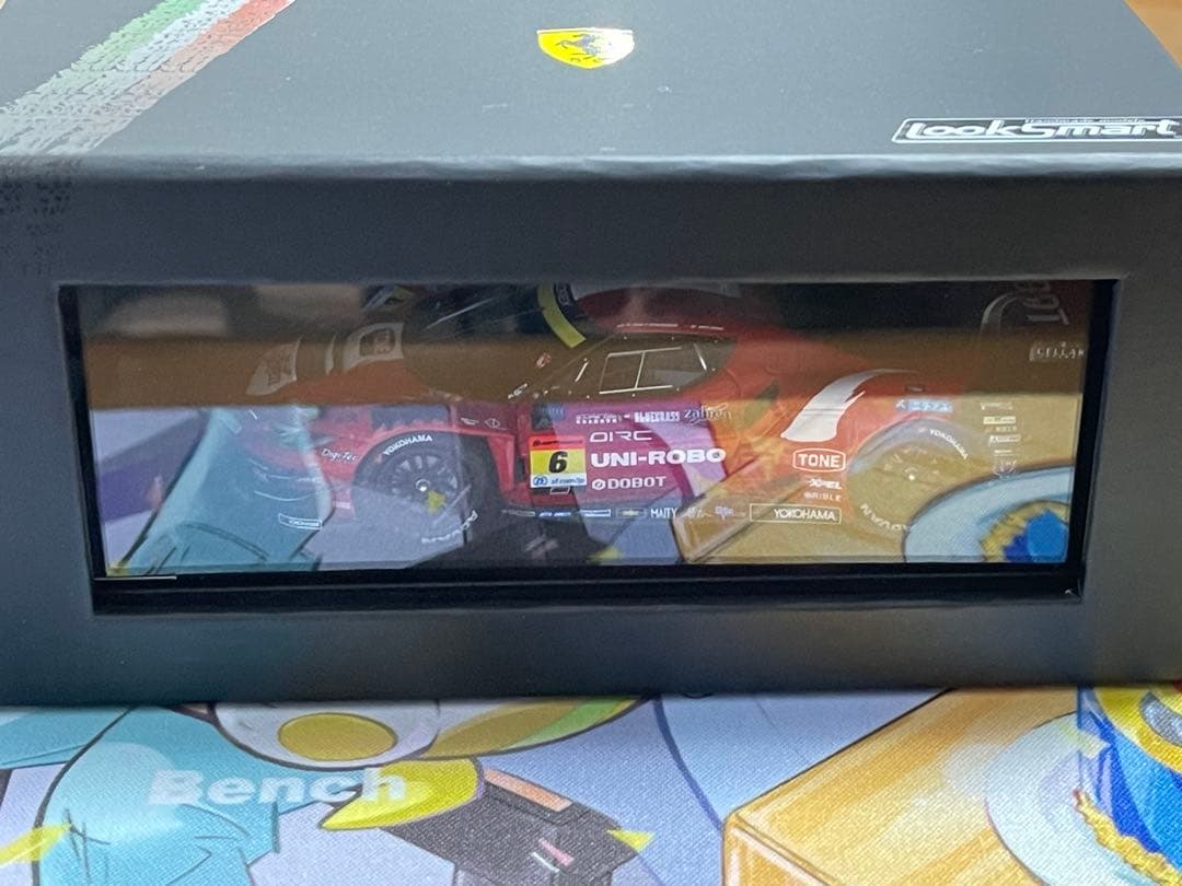 【新品】ルックスマート 1/43 フェラーリ 片山義章 R.M.ムンタン