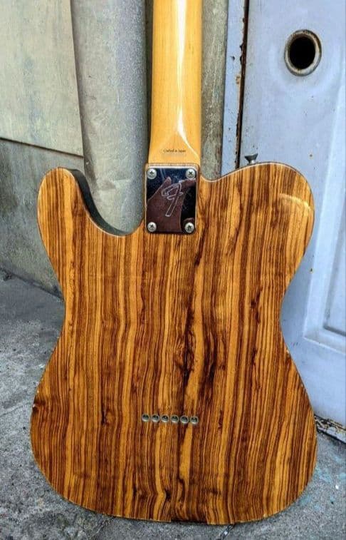 FENDER JAPAN　2006年30本限定　TL-ZEBRAホンジュラスマホ