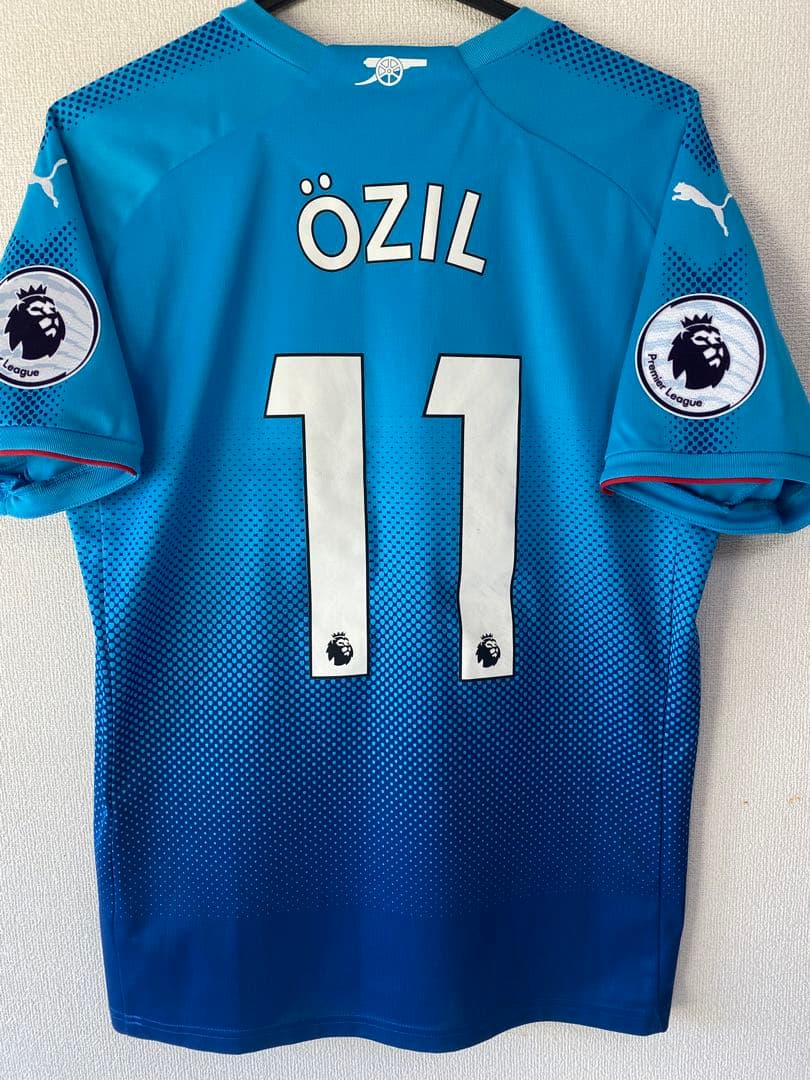 【国内正規品】　エジル　選手支給品　ユニフォーム　アーセナル　17/18シーズン