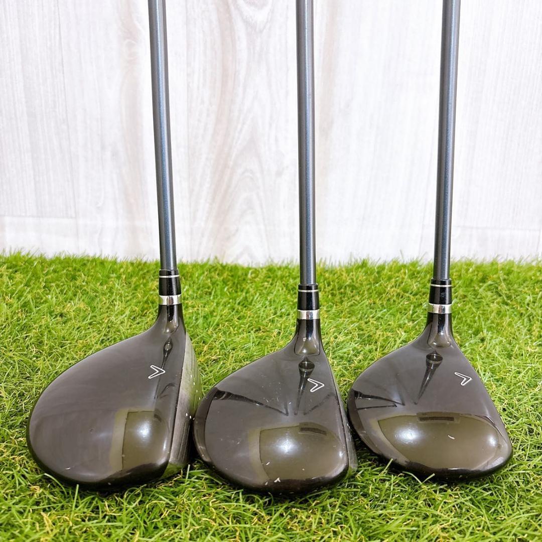 キャロウェイ レガシー レディース フェアウェイウッド 3本セット 右 A
