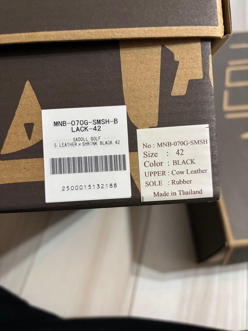 ＭＡＮＥＢＵ　SADOLL GOLF \"S.LEATHER×SHRINK\"