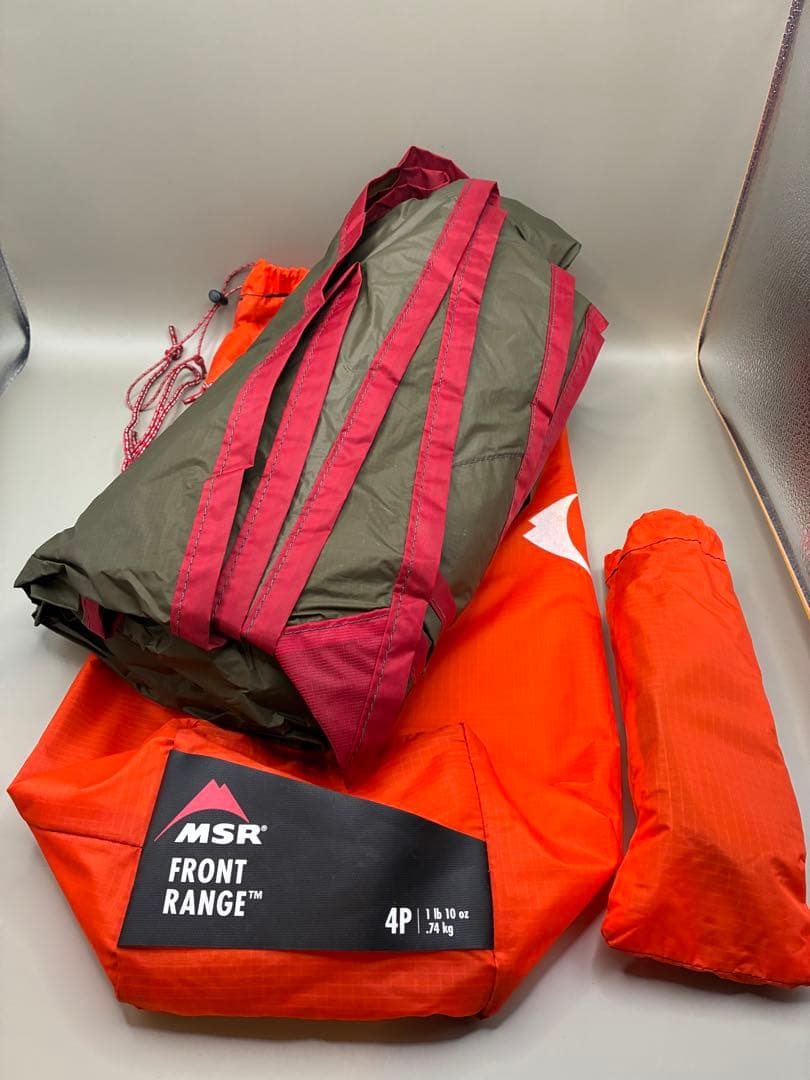 MSR テント フロントレンジ4P ワンポール グリーン