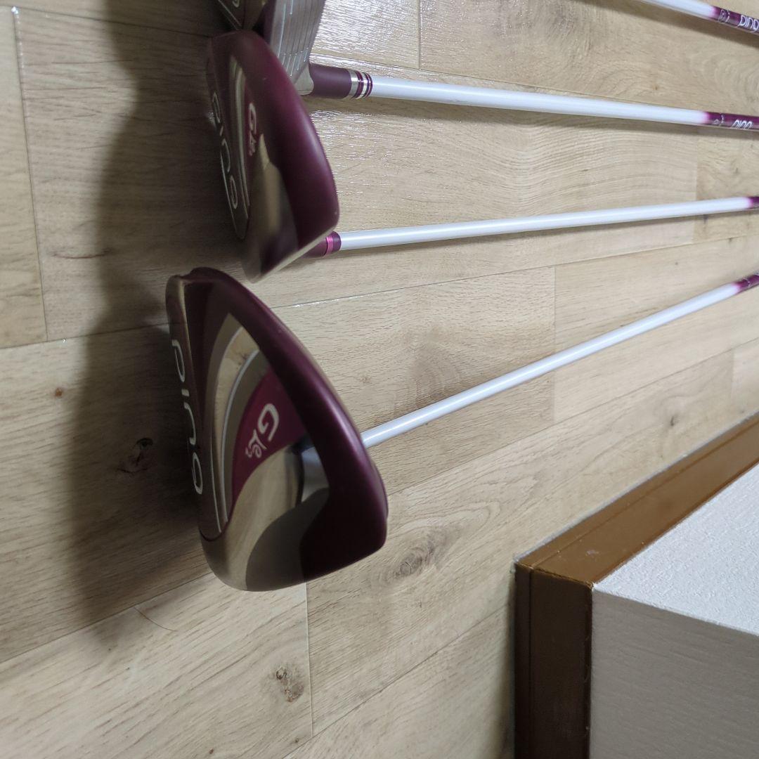 本格 レディース PING GLe2 ゴルフクラブ 9本セット キャディバッグ付