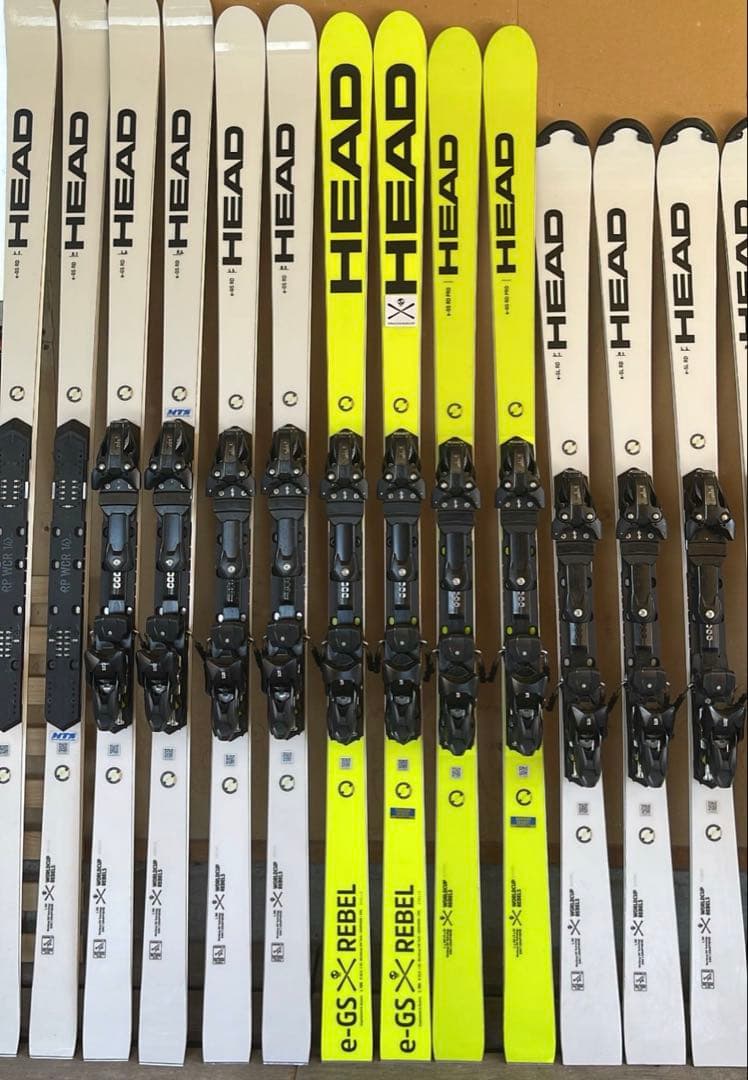 HEAD e-GS 188cm waxfuter施工