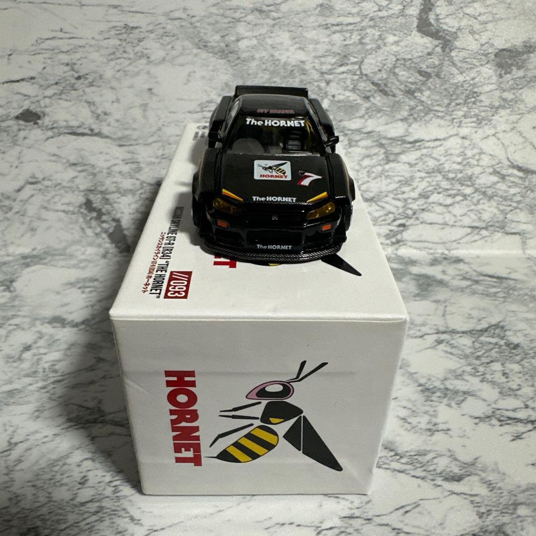 ミニカー NISSAN SKYLINE GT-R R34 THE HORNET