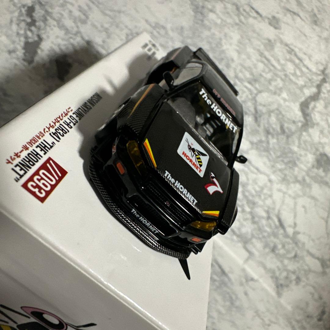 ミニカー NISSAN SKYLINE GT-R R34 THE HORNET