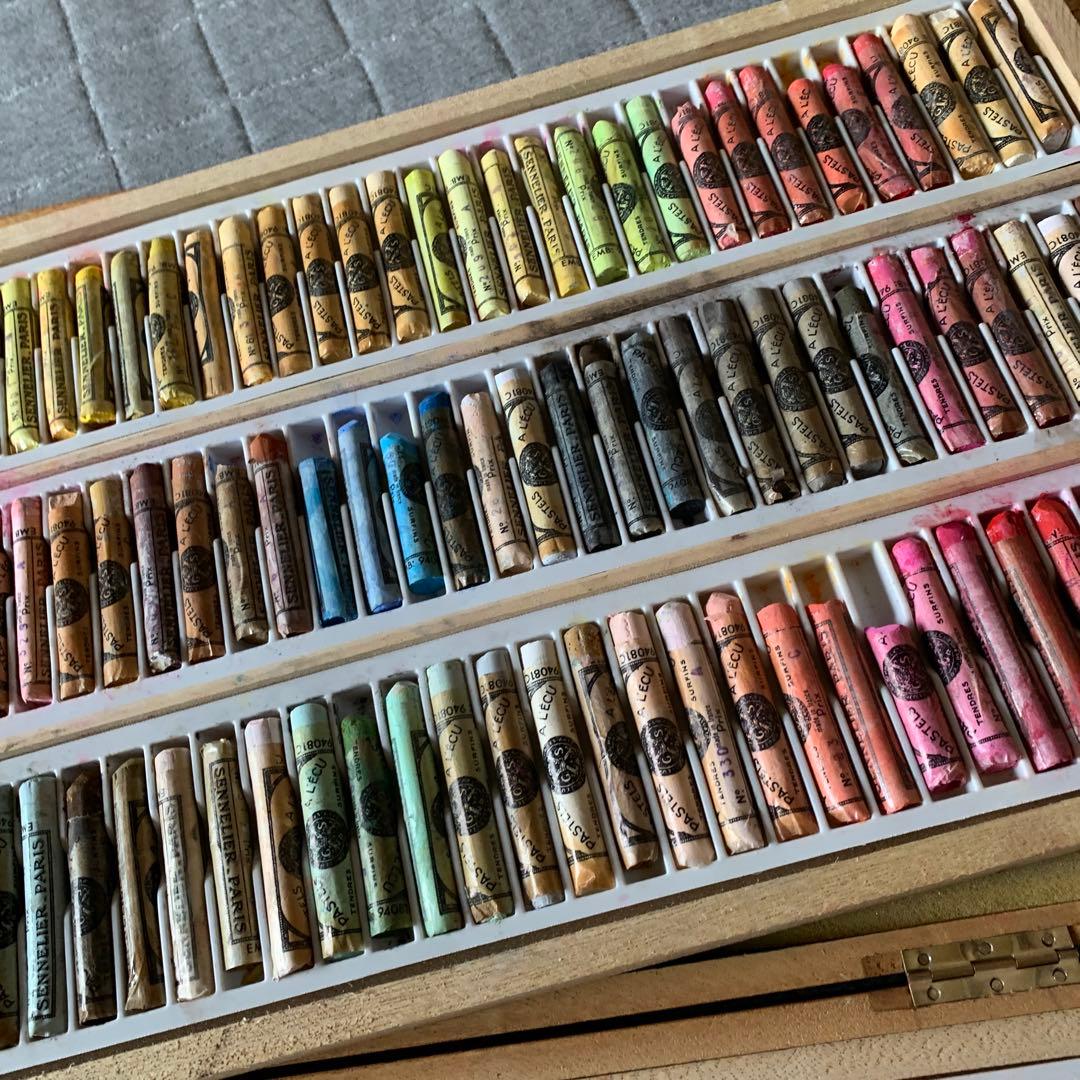 アレリア　セヌリエソフトパステル250色　木箱いり