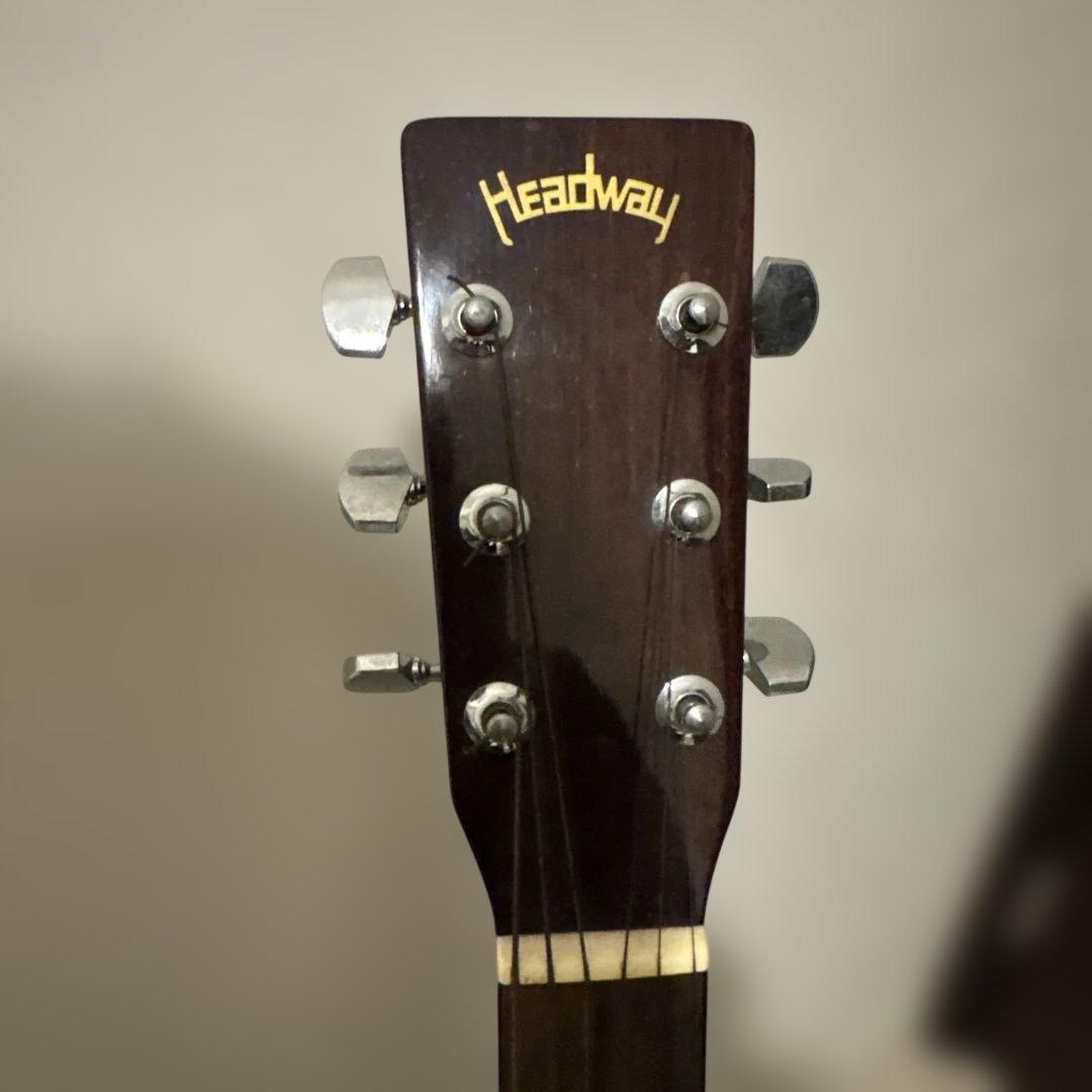 【美品】HCF-18 ヘッドウェイ　アコースティックギター　サンバースト