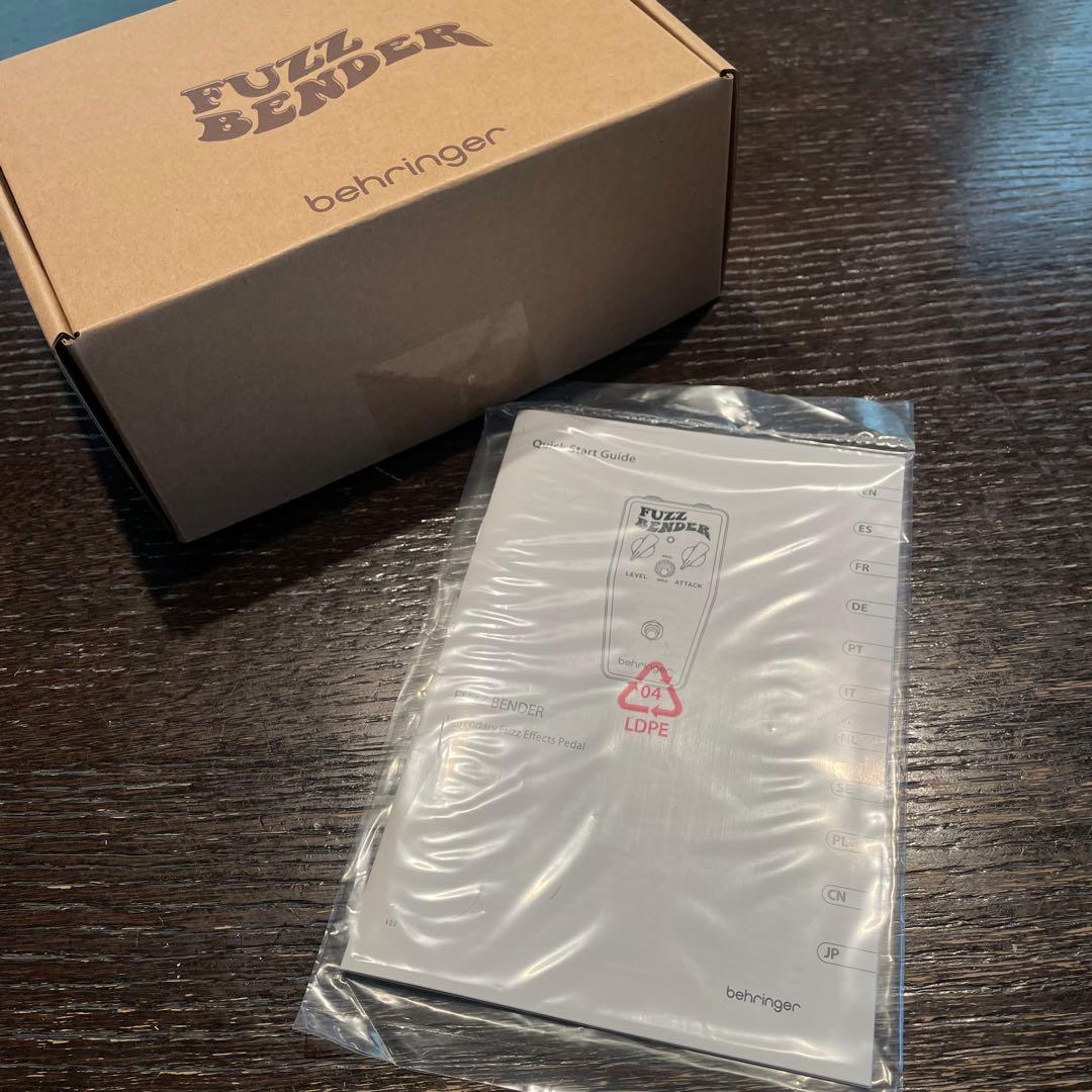 【未使用同様】Behringer Fuzz Bender