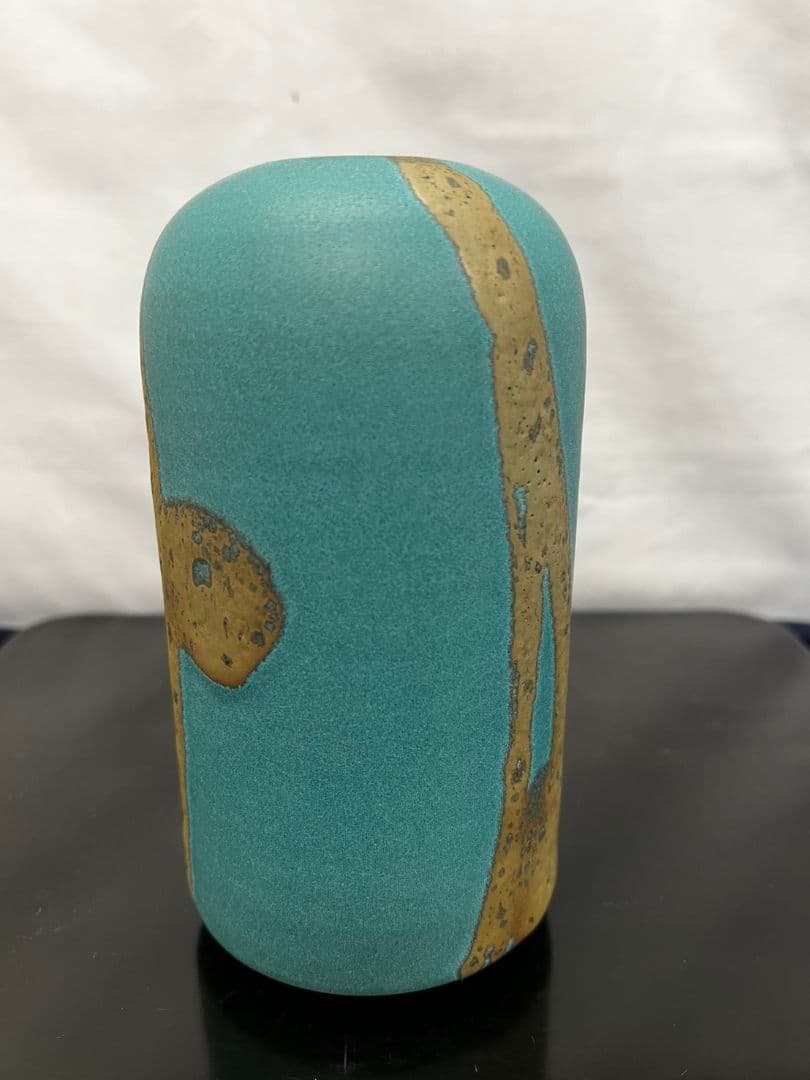 花瓶『雲藍』 森野泰明 日本藝術院会員