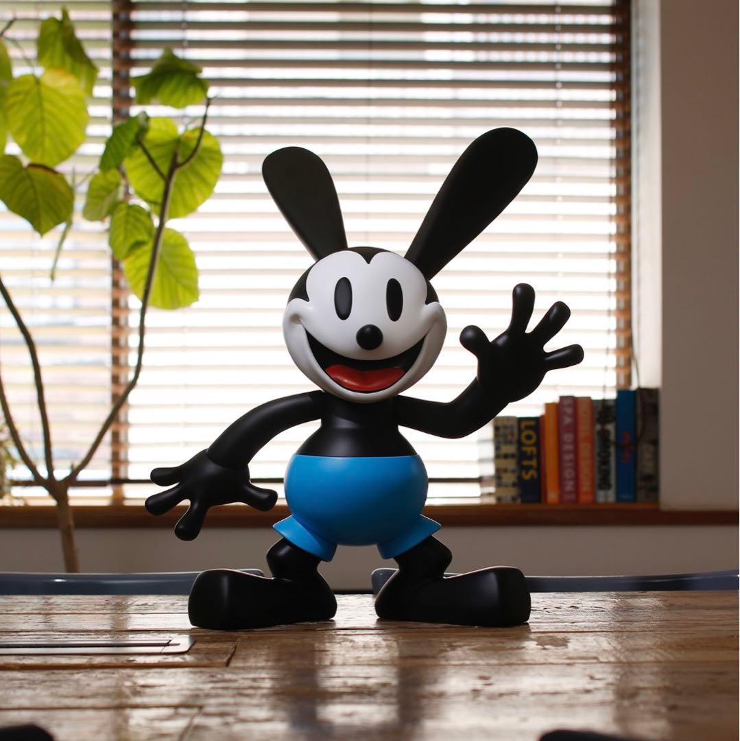 100個限定品　ディズニー　オズワルド　ビッグソフビフィギュア　フロッキーver
