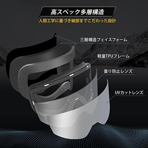 [FIRN] フィルン スノーゴーグル URANUS スキー スノーボード ゴm