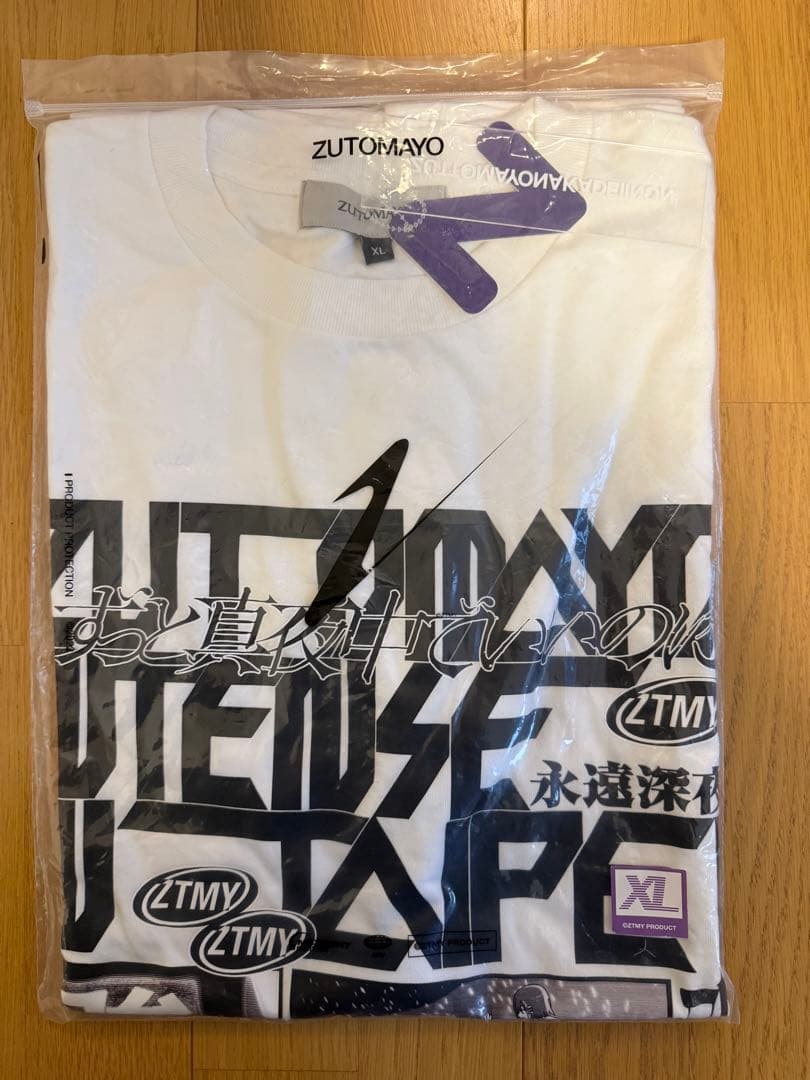 新品　ずっと真夜中でいいのに。ずとまよINTENSE海外ライブ限定TシャツXL