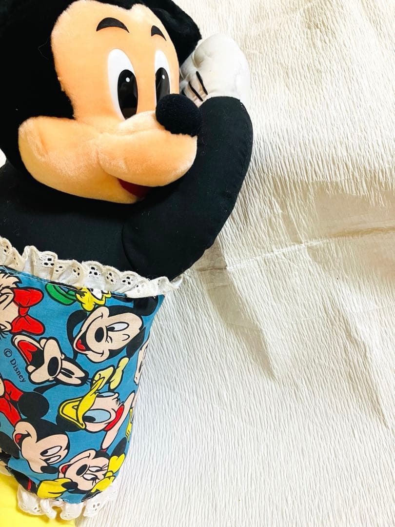 【未使用】ミッキーマウス 特大 / ヴィンテージ ぬいぐるみ タグ付き 激レア‼️