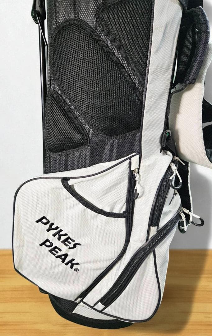 送料無料/美品　PYKES PEAK PP-01 スタンド式ゴルフバッグ