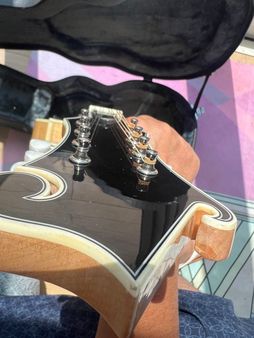 田*也様 ほぼ未使用　お値下げ！フラットマンドリン　オワリヤ楽器　定価30万超ワ