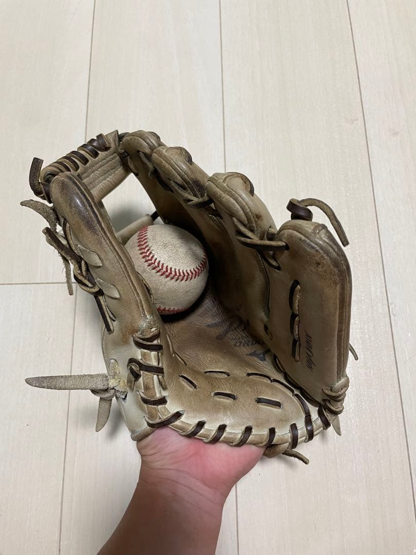 ミズノプロ 内野手用 グローブ ダイバーシティブルー 硬式用