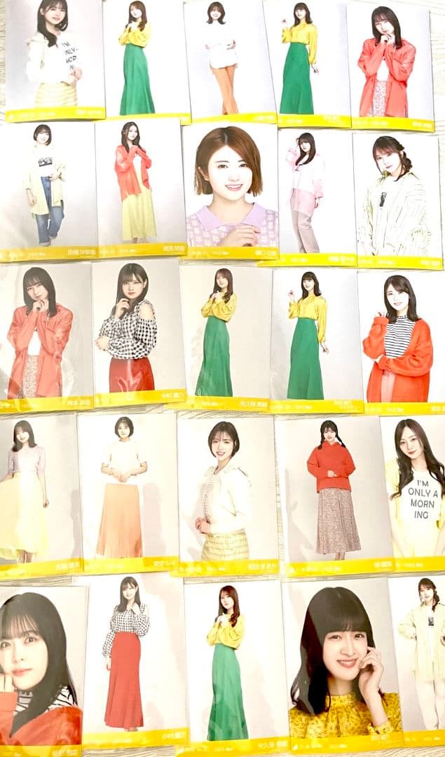 乃木坂46 生写真　ビタミンカラー　まとめ売り　2022 may