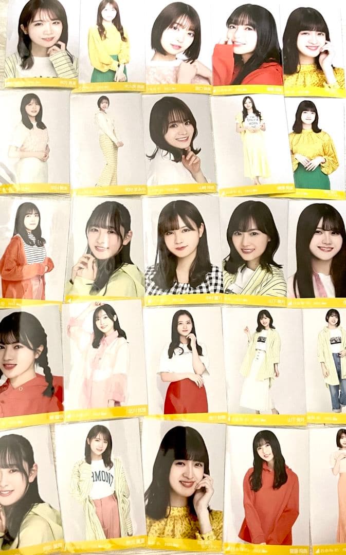 乃木坂46 生写真　ビタミンカラー　まとめ売り　2022 may