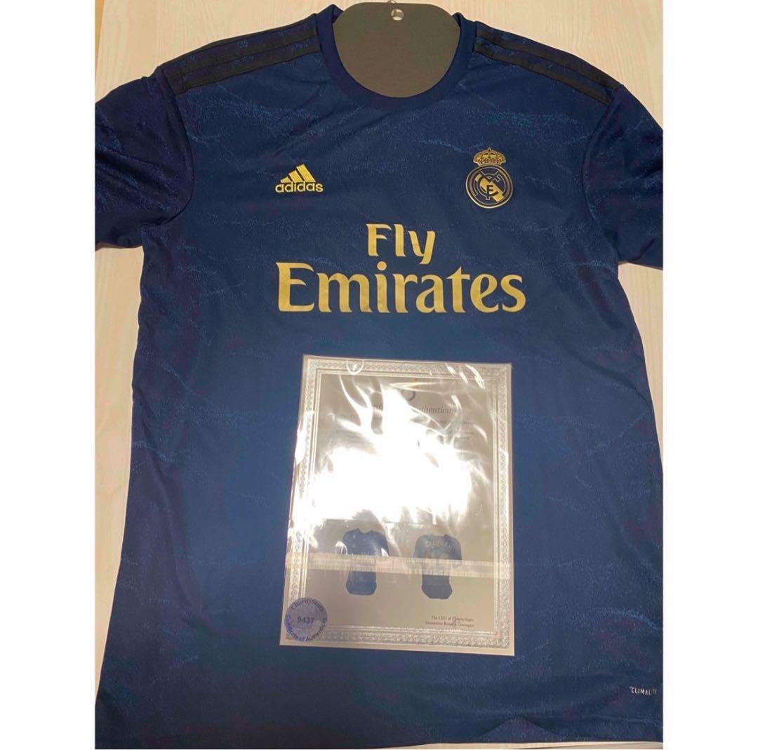 ベッカム　レアル・マドリード　サイン入りユニフォーム