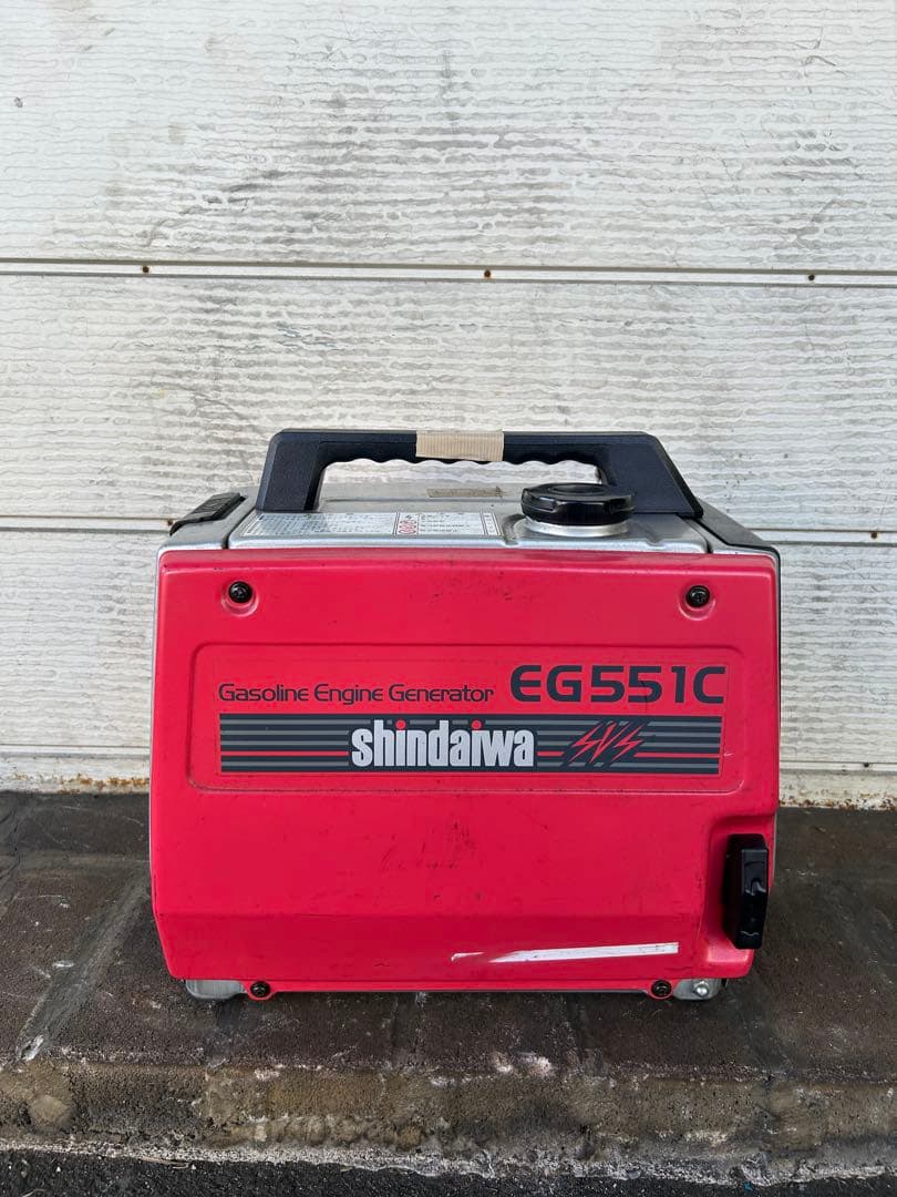 K1★Shindaiwa★ ガソリン発電機 EG551C