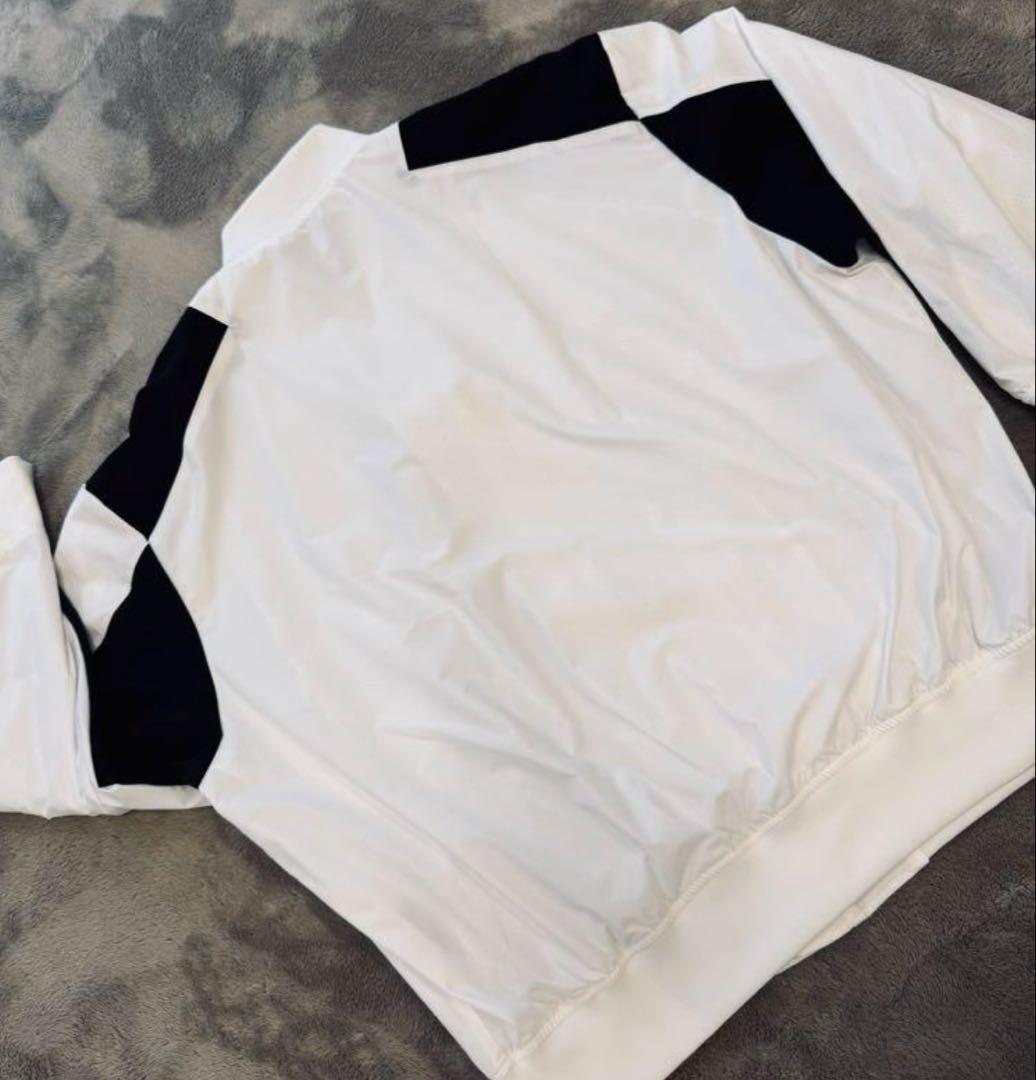 【美品】クロノス cronos MA-1 ジャケット　ブルゾン ホワイト