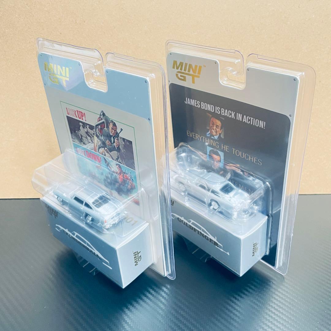 MINI GT Goldfinger&Thunderballミニカー