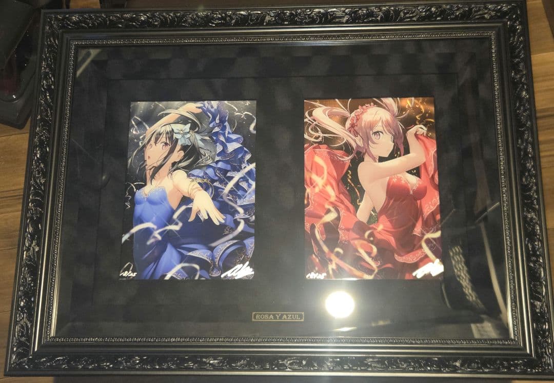 ROSA Y AZUL カントク 版画