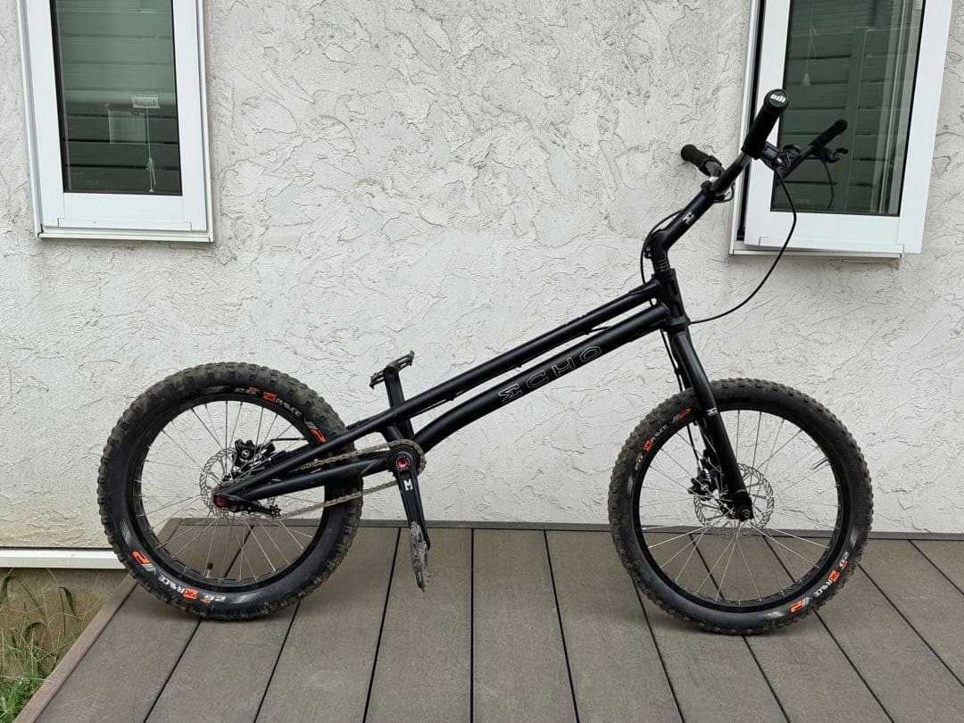 エコー mark 6+トライアル 自転車 20インチ ディスクブレーキ 引取限定