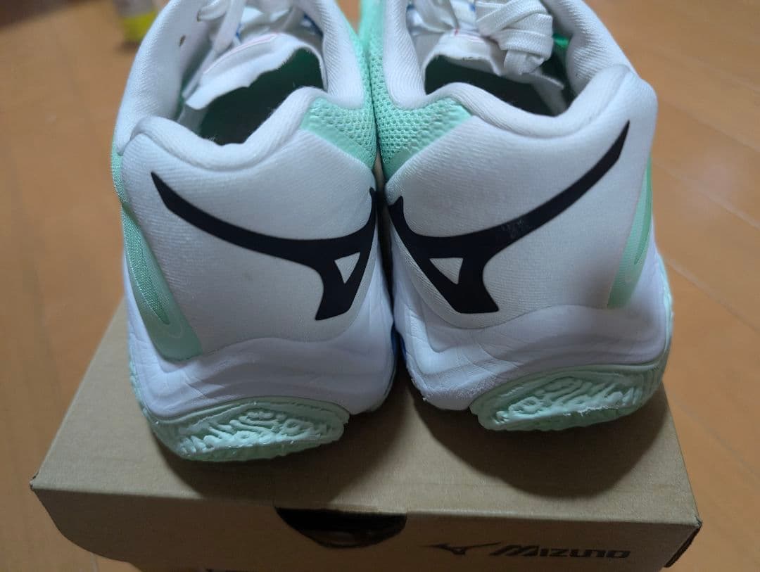 Mizunoバレーボールシューズ ウェーブライトニング ペールグリーン 26.0