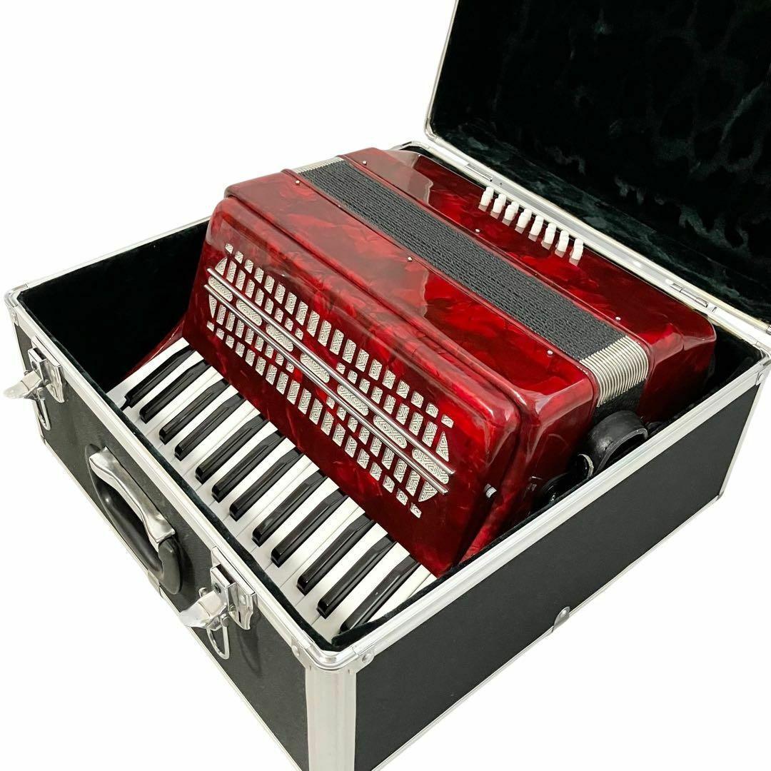 キョーリツ KC アコーディオン ACD-400 レッド 30鍵盤+24ベース
