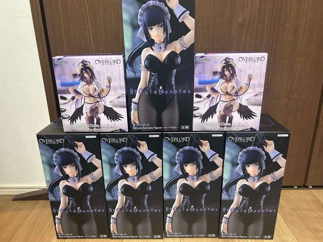 オーバーロード　フィギュア　アルベド～ナースver.～　ナーベラル　バニー
