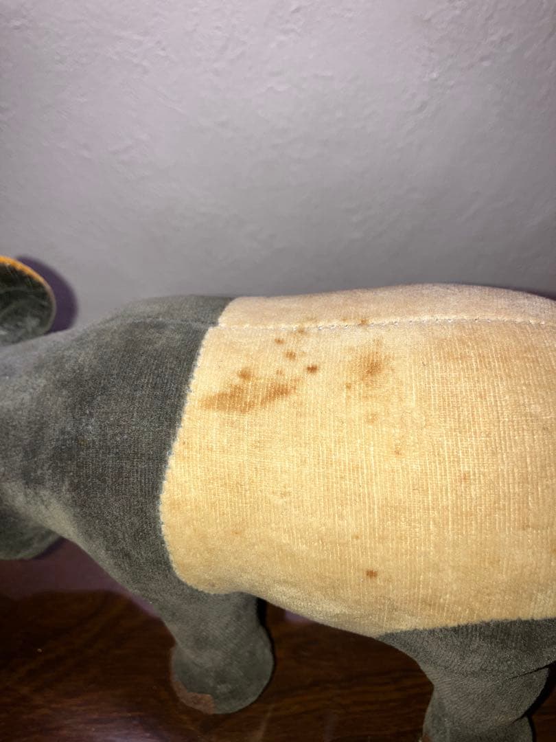 東京動物園協会　おがくずぬいぐるみ　バク　昭和レトロ　おがくず人形