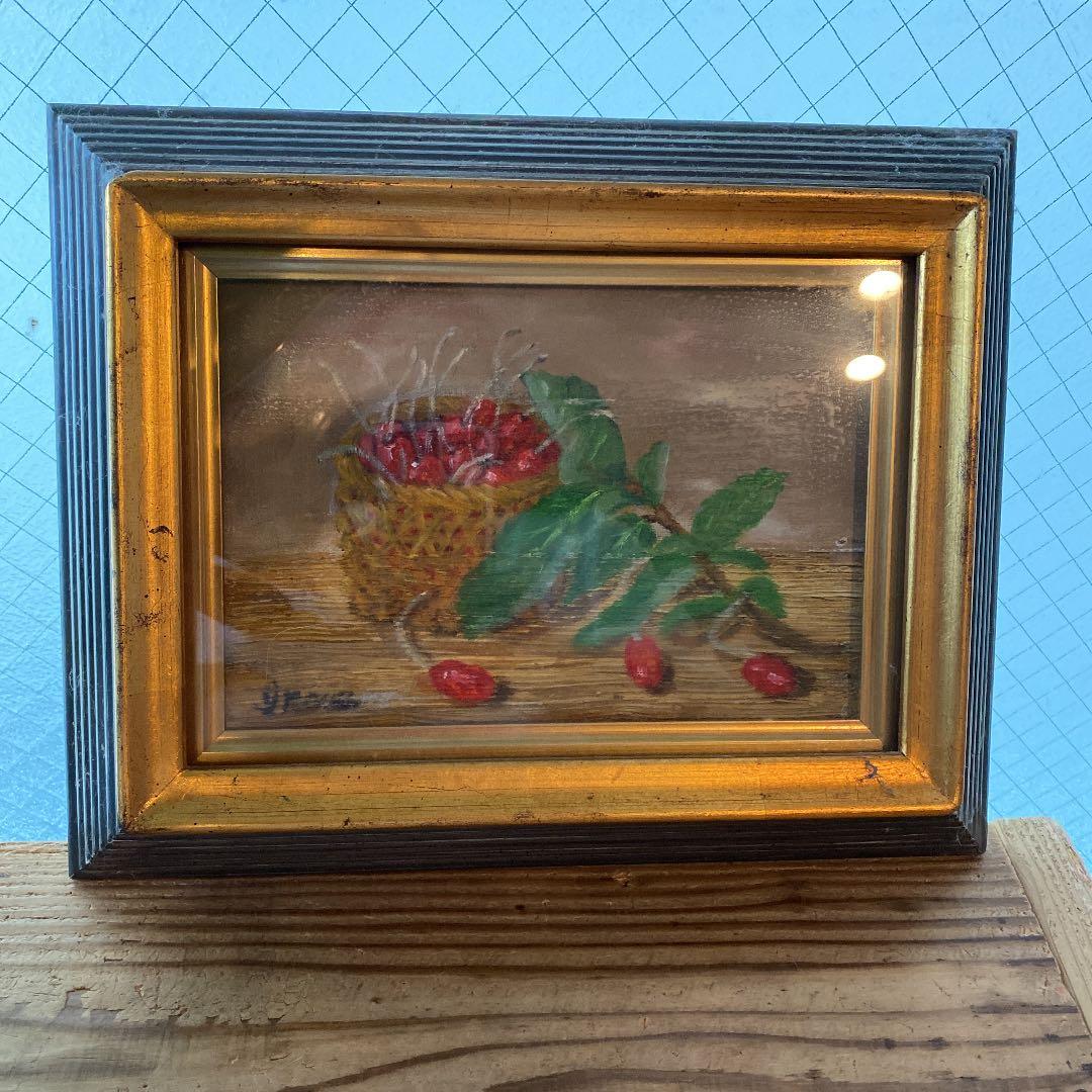 油絵　ぐいび　最終値下げ❗️