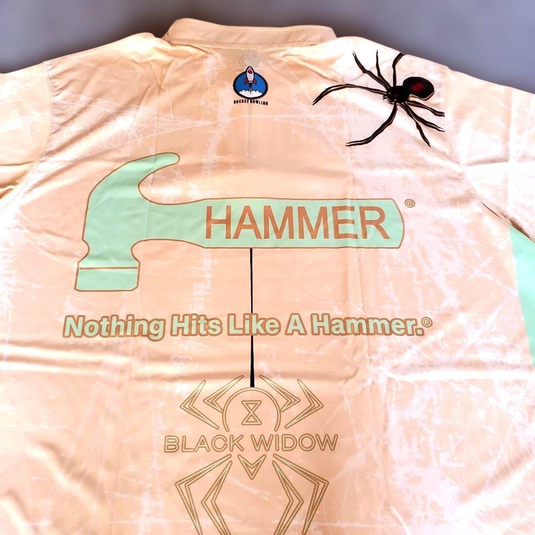 日本未発売✨ブラックウィドー【日本サイズ4L】オレンジ　大きめ　ボウリング