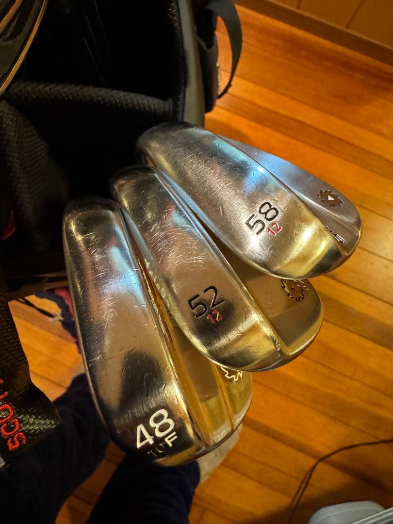 【美品Titleist Vokey smコラボ ウェッジセット48 52 58度