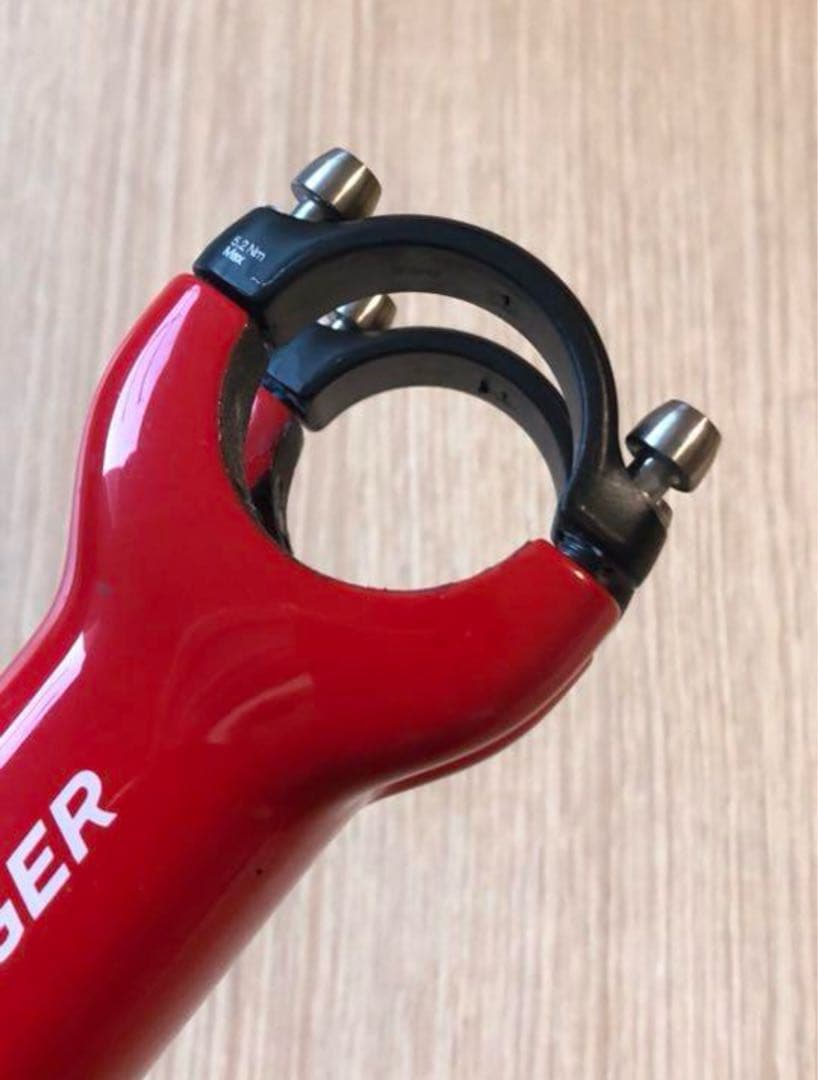 Trek Segafredo赤色カーボンステム　XXX120ミリ　ボントレガー