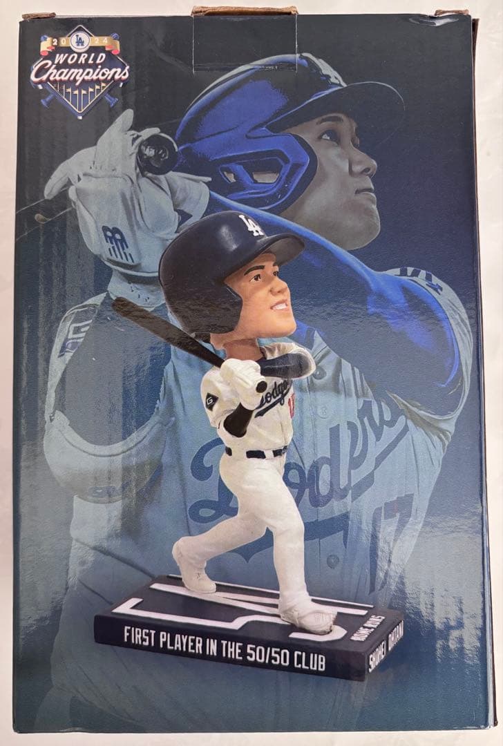 ロサンゼルス・ドジャース キャップとフィギュアセット