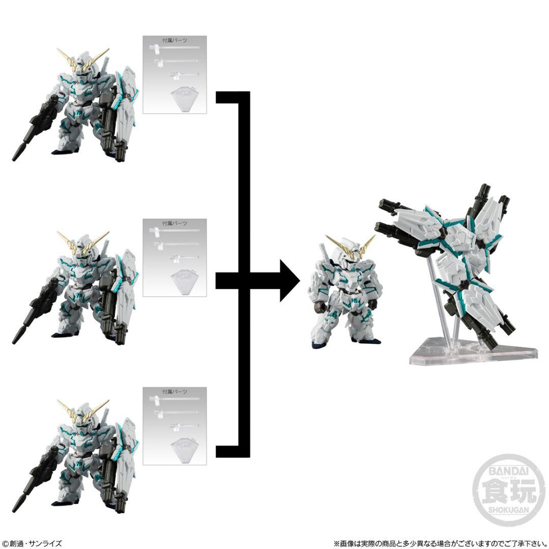GUNDAM CONVERGE ユニコーンガンダム 5体セット