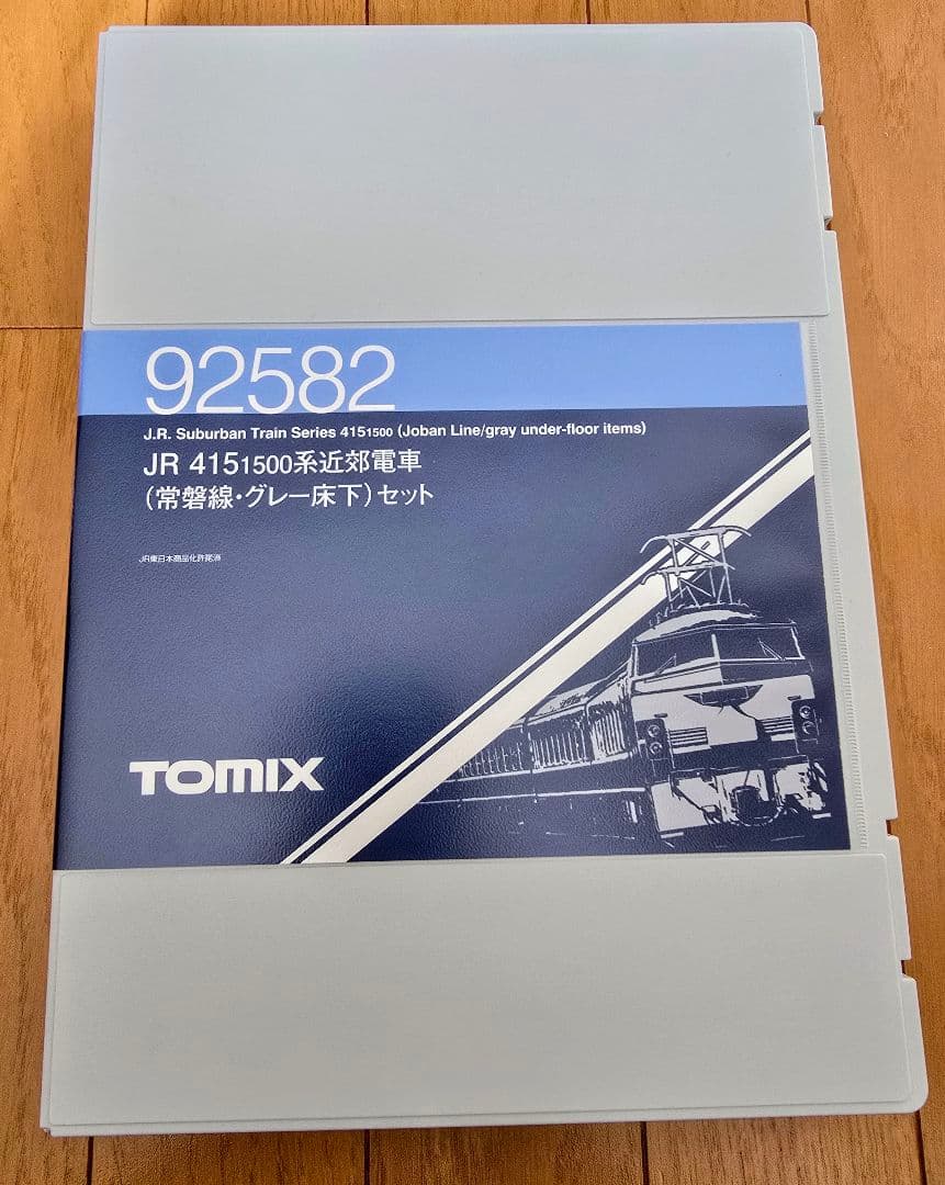 TOMIX 92582 JR415系 1500番台 (常磐線・床下グレー)