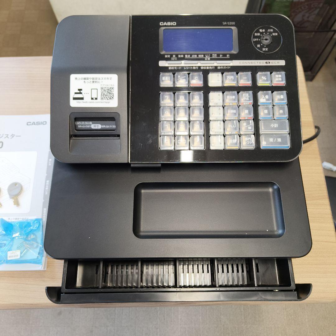 CASIO SR-S200 電子レジスター 2025年10月まで使用