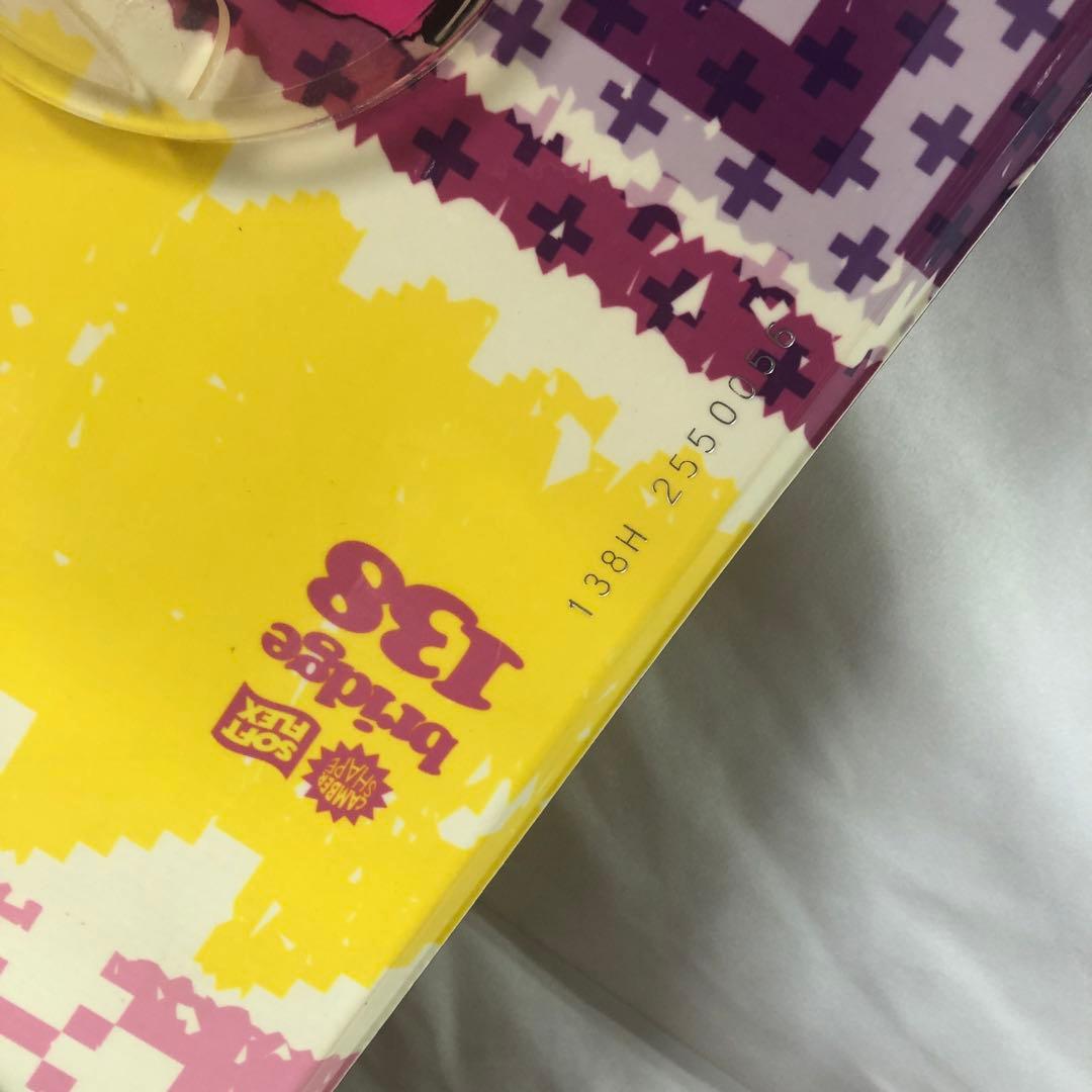 シークレットガーデン　ビンディング付き　スノーボード　スノボ　138　H