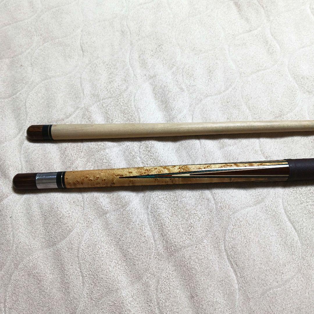 A*k様 Schon ビリヤード キュー ショーン本ハギ4剣 ハードケース付き