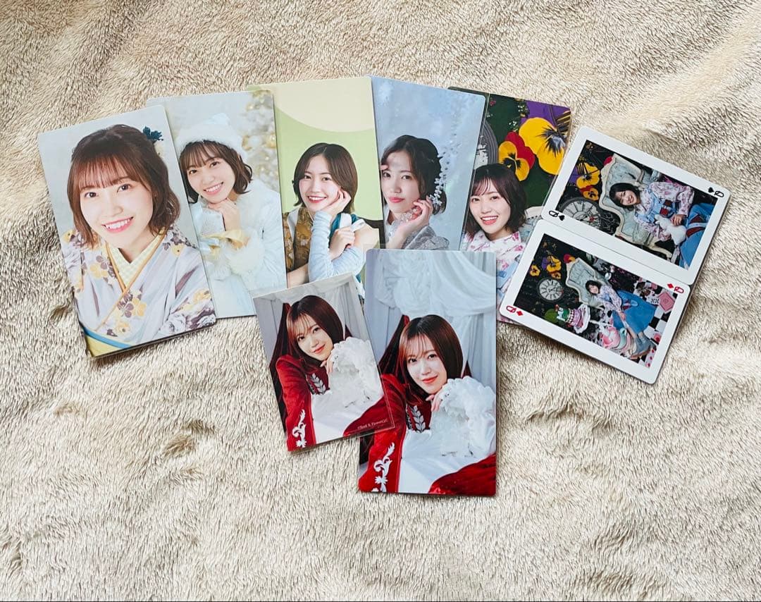 櫻坂46 松田里奈　サクコレB2ポスター　7月　サクコレカード生写真まとめ