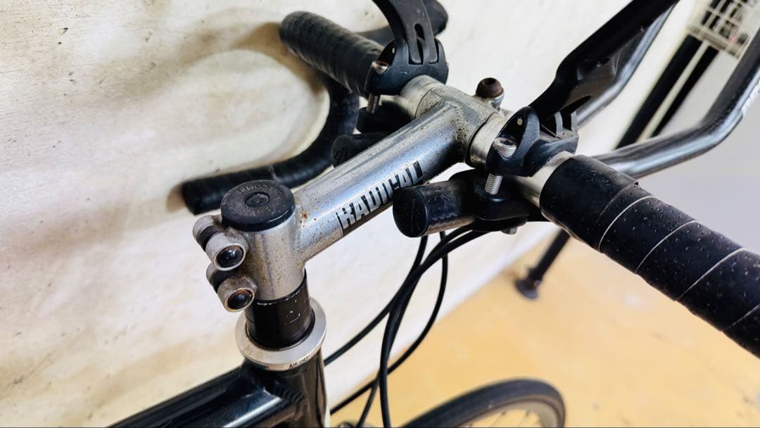 トライアスロン　ロードバイク ブラック