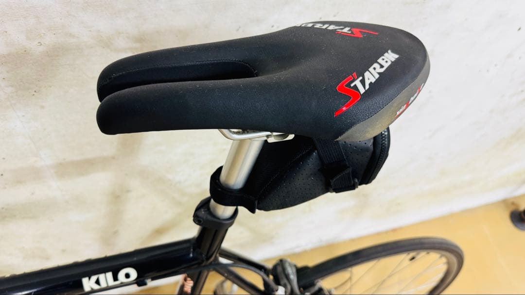 トライアスロン　ロードバイク ブラック