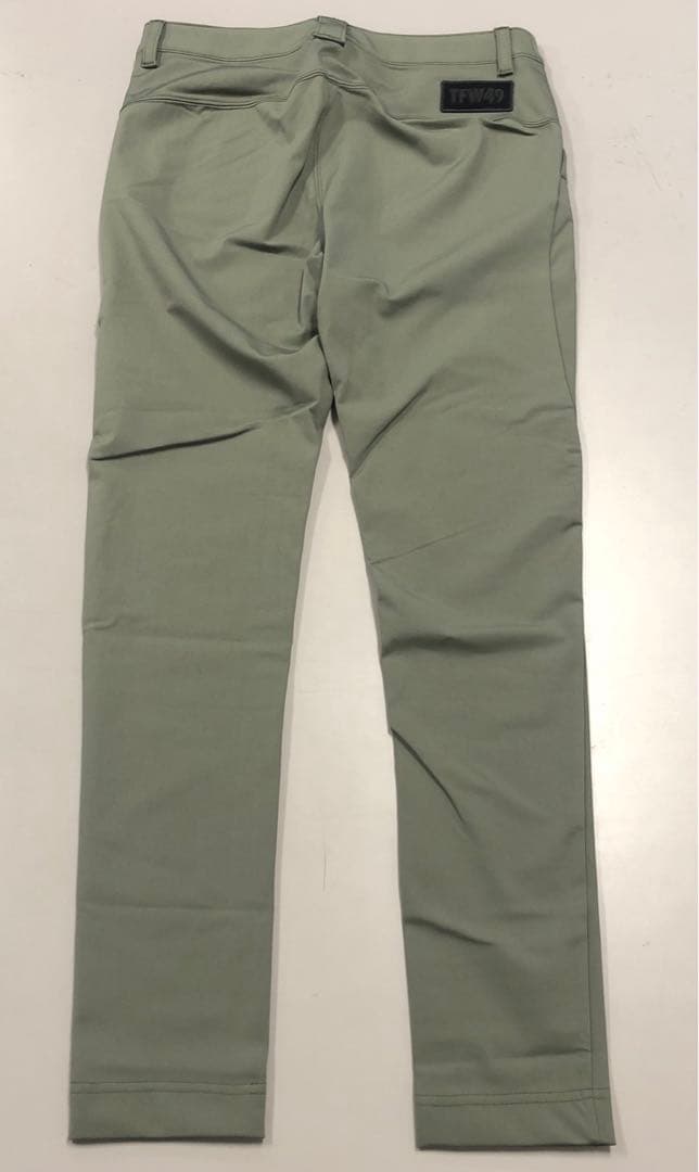未使用タグ付★TFW49 ANKLE SLIM PANTS レディースM カーキ