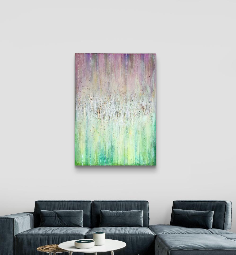 【専用】AMANE-雨音 / 抽象画 キャンバス 90×65㎝ 原画 モダン