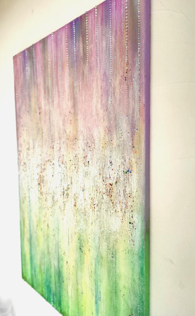 【専用】AMANE-雨音 / 抽象画 キャンバス 90×65㎝ 原画 モダン