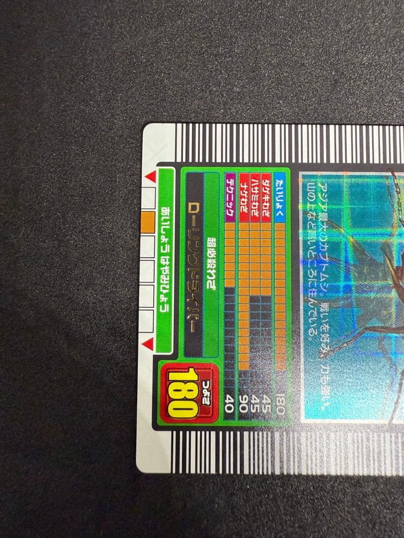 希少⭐︎美品　コーカサスオオカブト　ムシキング　2003春　十字　学名白文字